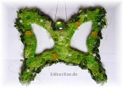 umwickelter Schmetterling