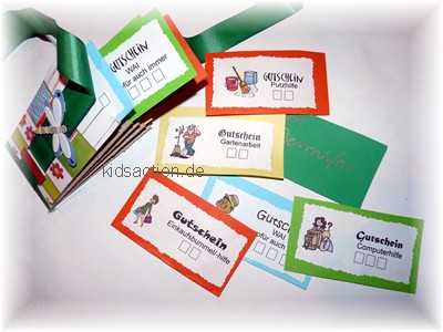 Mitbringsel, Geld, Gutscheine